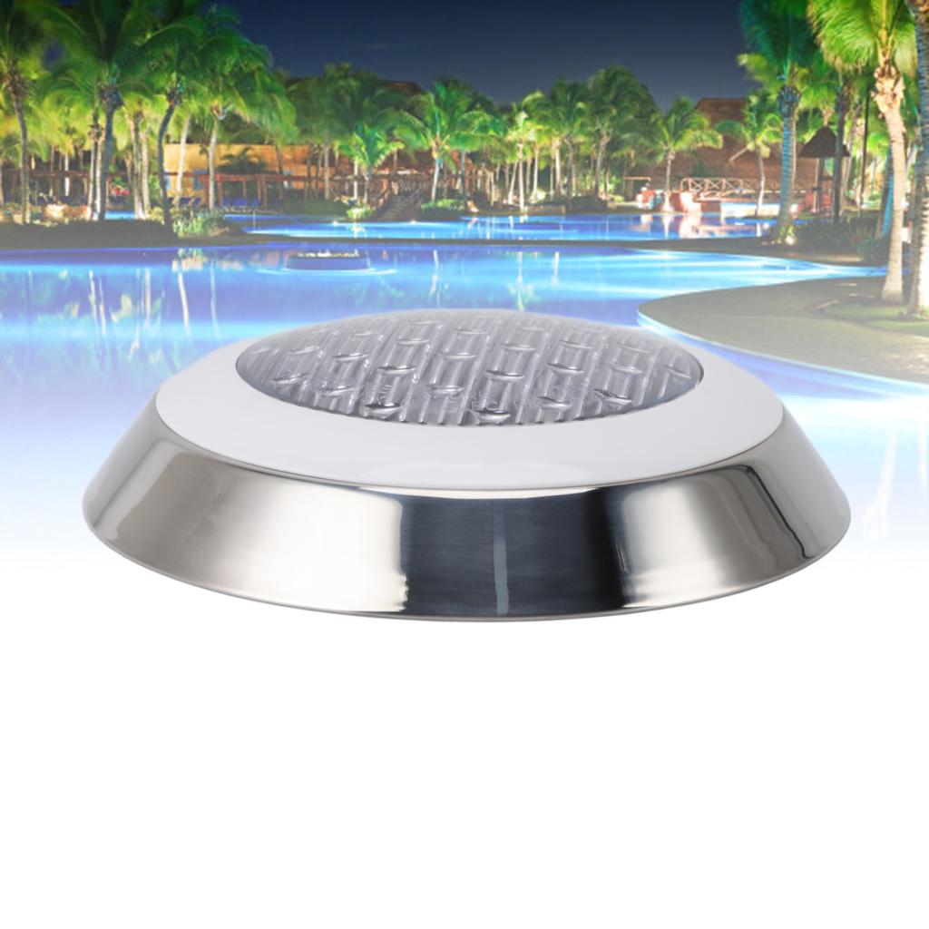 Submersible Pool Light Professional Warm Light 3000k 24V Recessed Decorative Waterproof Underwater Pool Lights for Pool Pond Bath Hot Tub Spa