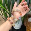 Natural Multi-Colored Phantom Crystal Bracelet - Light Luxury Niche Jewelry