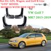 For Volkswagen VW Golf 7 Mk7 VII 5G 2013 2014 2015 2016 2017 2018  Car Mud Flaps Mudguards Splash Guards Fender Accessories