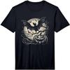 Mens Spooky Bat Halloween Art Design for Women and Men Performance T-Shirt