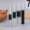 Dobbeltsidig Tom Klar Leppegloss Tube Påfyllbar Mini Leppepomade Flasker Leppestift Beholdere For Reiser Kvinner Jenter Diy Sminke