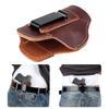 Leather IWB concealed carrying holster for Glock 17 19 26 43X Sig S&W M&P tactical holster