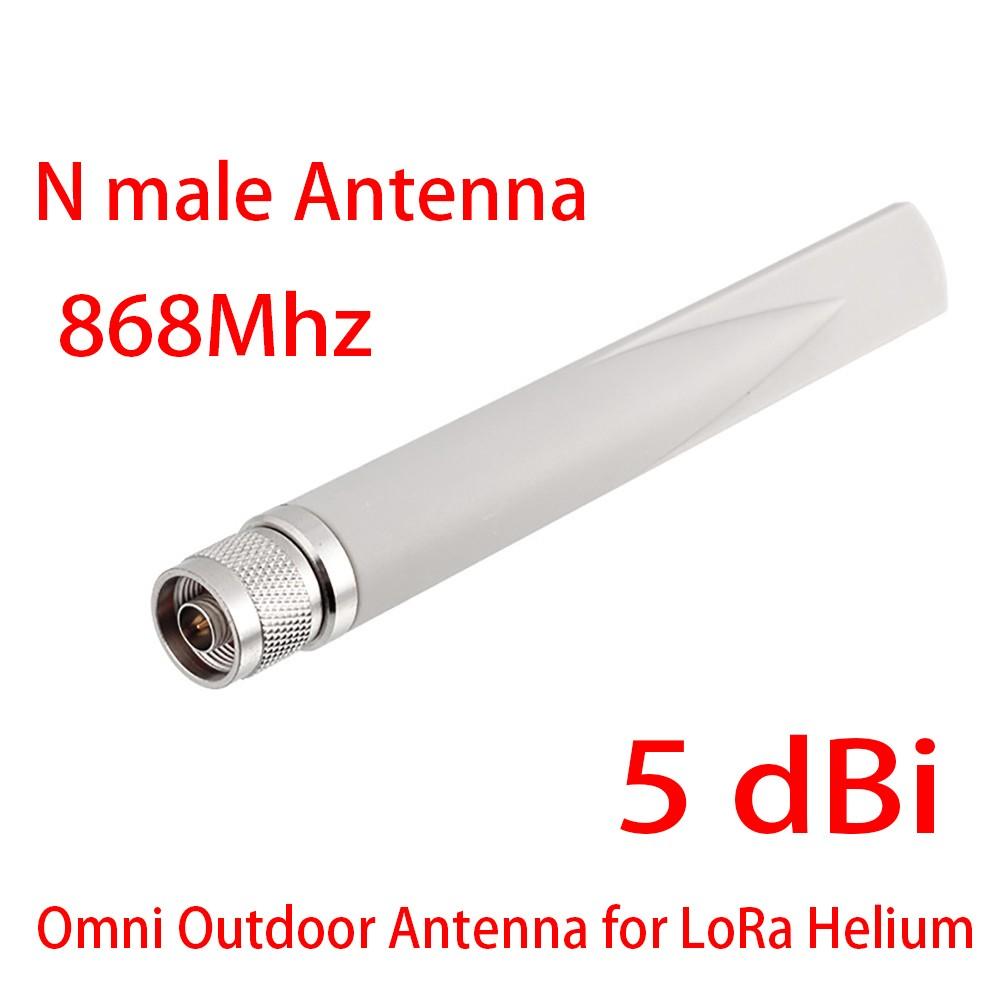 

Heavy Duty N Male Antenna 5dBi Gain Outdoor 868MHz Antenna for LoRa
