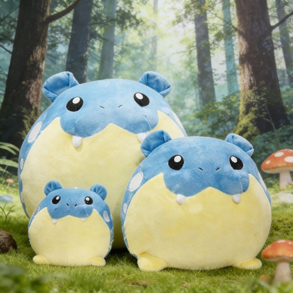 

15-30cm Spheal Plush Toys Big Size Kawaii Anime Spheal Plush Doll Soft Stuffed Animal Pillow Christmas Gift For Girls 15cm