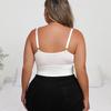 Plus Size Women's Sexy Deep V Lace See-through Bra With Center Front Zipper And Beautiful Back Push-up Adjustable Bra