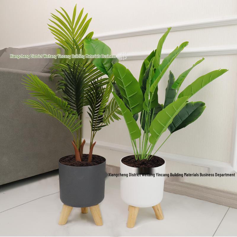 Nordic Style Self-Watering Faux Ceramic Plant Pot for Hydroponic Pothos