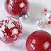 24pcs 6cm Painted Christmas Balls Set Christmas Tree Pendant  Indoor Outdoor Decoration