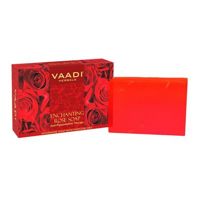 Soap Against Pigmentation with Rose (75 G), Enchanting Rose Soap Anti-Pigmentation Therapy