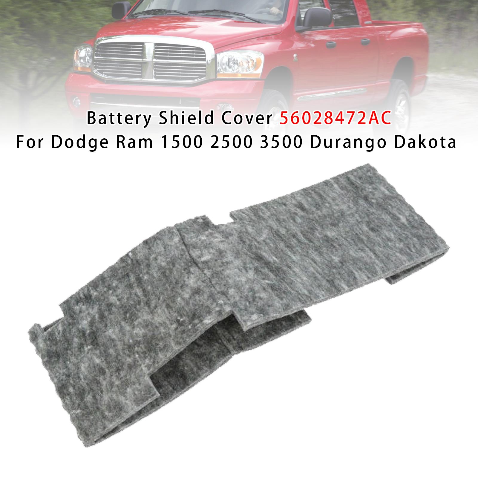 

Защитный кожух аккумулятора 56028472AC Для Dodge Ram 1500 2500 3500 Durango Dakota