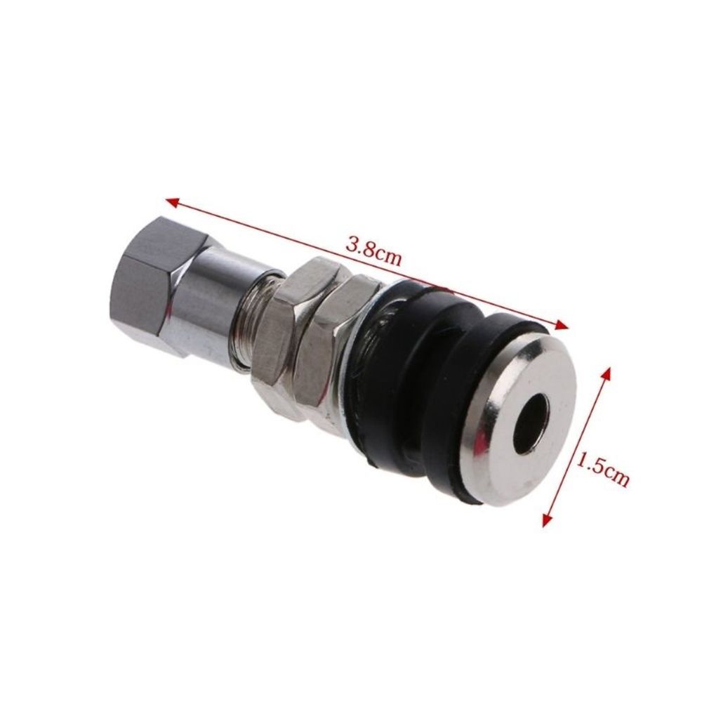 Universal Zinc Zinc Alloy+Rubber Tubeless Tyre Motorcycle Accessories Bicycle Tire Valve Auto Parts