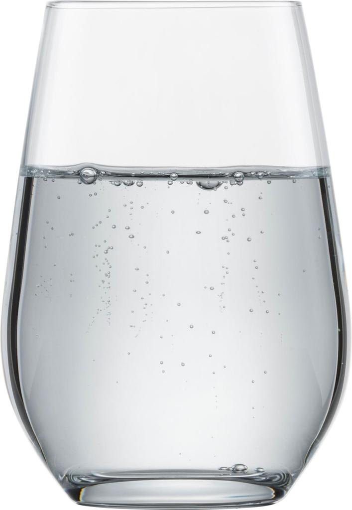 ZWIESEL GLAS Break-Resistant Forte Tumblers for Water, Mineral Water, and Soft Drinks, 13oz (Wine/Water), Pair of 2, Machine-Made (m123618)