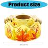 10m Bulletin Board Borders Autumn Classroom Blackboards Maple Leaf Border Trim Decoration for Poster Boards Decoration