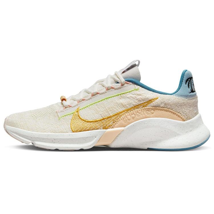 (WMNS) Nike SuperRep Go 3 Flyknit Next Nature Sun Club - White Sanded Gold Women s DV1743-171 EU 36