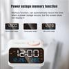 Multifunction LED Digital Alarm Clock Watch Table Electronic Desktop Clocks USB Charge FM Radio Music Alarm Clock Home Decor