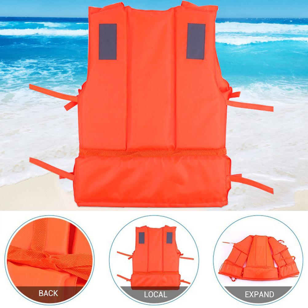 Professional Safety Swimming Life Jacket Vest Safety Jackets With Whistle For Water Sports Drifting Surfing