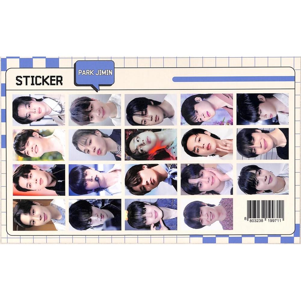 Unbranded 2026 2027 2 Year Desk Calendar + 1 Sticker Set Bts Jimin