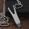 Metal Alloys Crowbars Bottle Opener Small Pry Bar Tool Keychains Pendants Outdoor Camping Tool Keyrchain Accessories