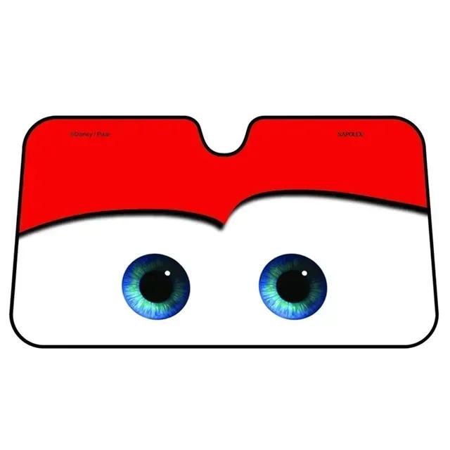 Eyes Lightning M-mcqueen Angry Car SunShade Car Sunshade Front Windshield Protector Foldable UV Resistant Cover Accessorie Amagi