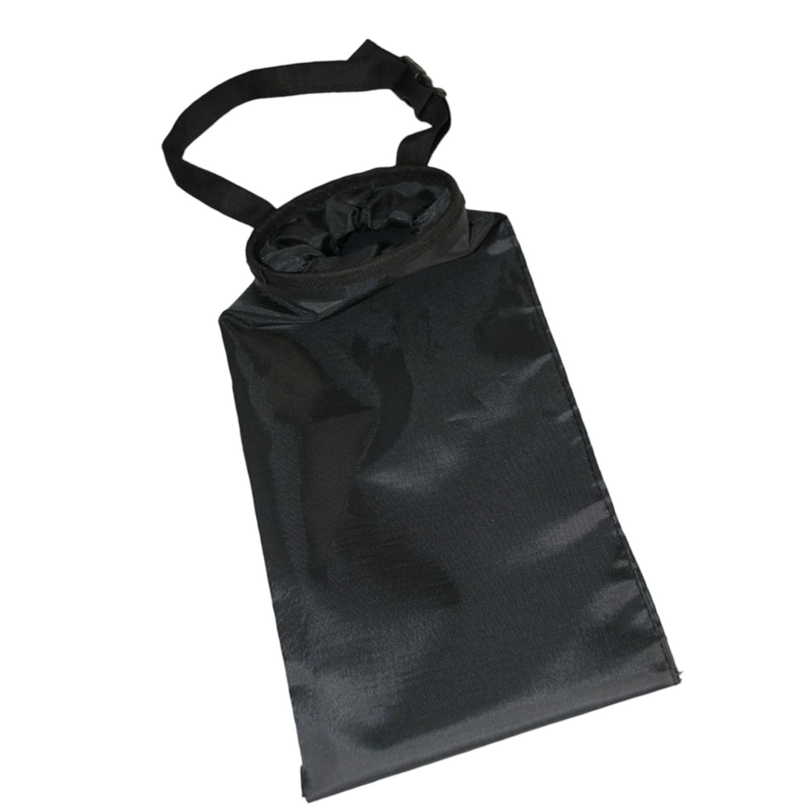Spacious Car Seatback Trash Organizers Storage Container Tear Resistant Multiple Compartment For Snack Wrappers Bottles