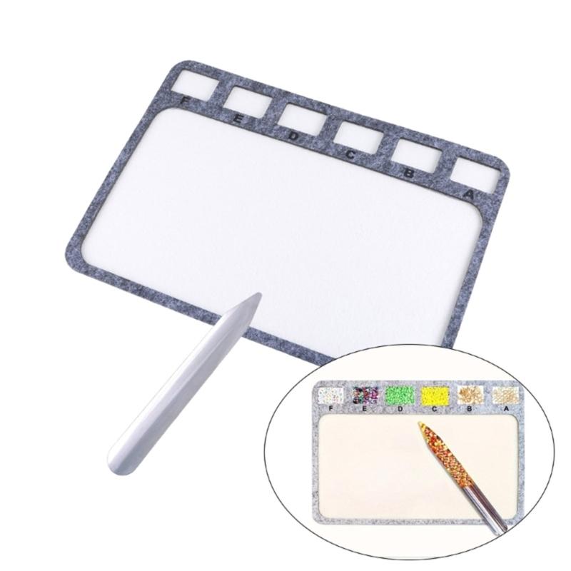 Beading Accessories Soft Flocking Bead Mats Jewelry Making Pad Beaded Jewelry Making Supplies Suitable for Beading