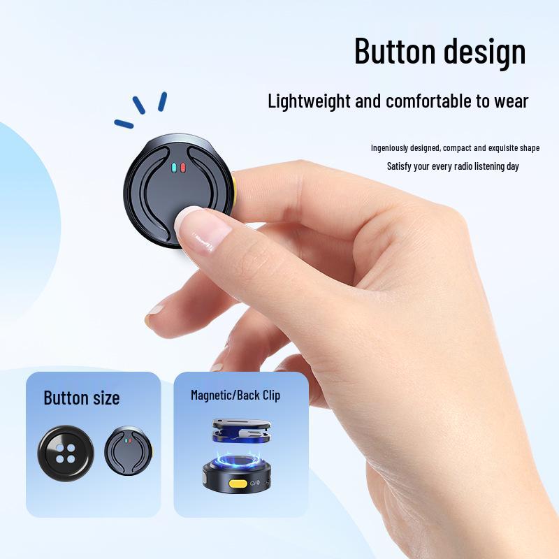 Q81 Wireless Lavalier Microphone with Charging Case - Dual Smart Noise Reduction for Douyin Live.
