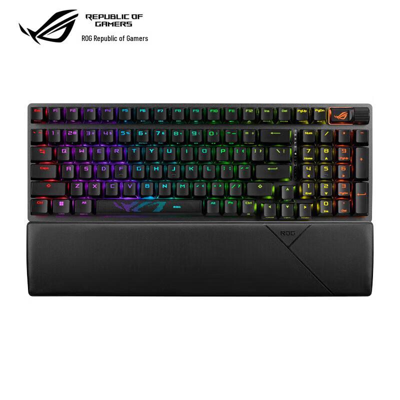

ASUS ROG Ranger 2 98 Бездротова ігрова механічна клавіатура з трьома режимами