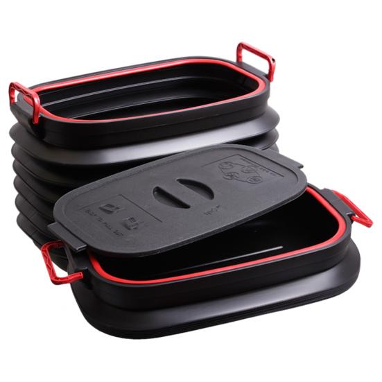 

Многофункциональный складной автомобильный багажник, ящик для хранения, органайзер, ведро с крышкой