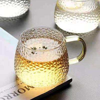 Creative Simple כוס מים זכוכית דפוס פטיש כוס תה כוס זכוכית כוס חלב