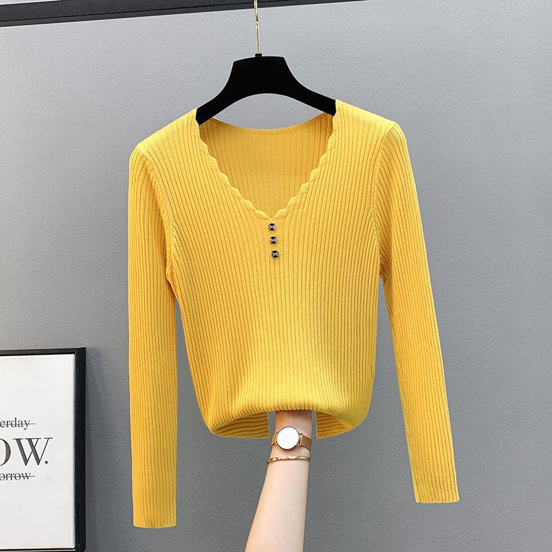 Fashion Women Short Sleeve Knitted T-shirt Korean Summer Female Clothing New Slim Pullover All-match Solid Basic Chic Casual Top