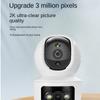 2K WiFi Indoor Camera 360° Smart Baby Monitor Camera Wireless WiFi Surveillance Camera  Baby