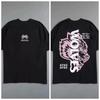 Retro Wolf Head High End Fitness Street Fashion Brand Tshirt Cotton Graphic Tee Unisex Unisex Summer Streetwear