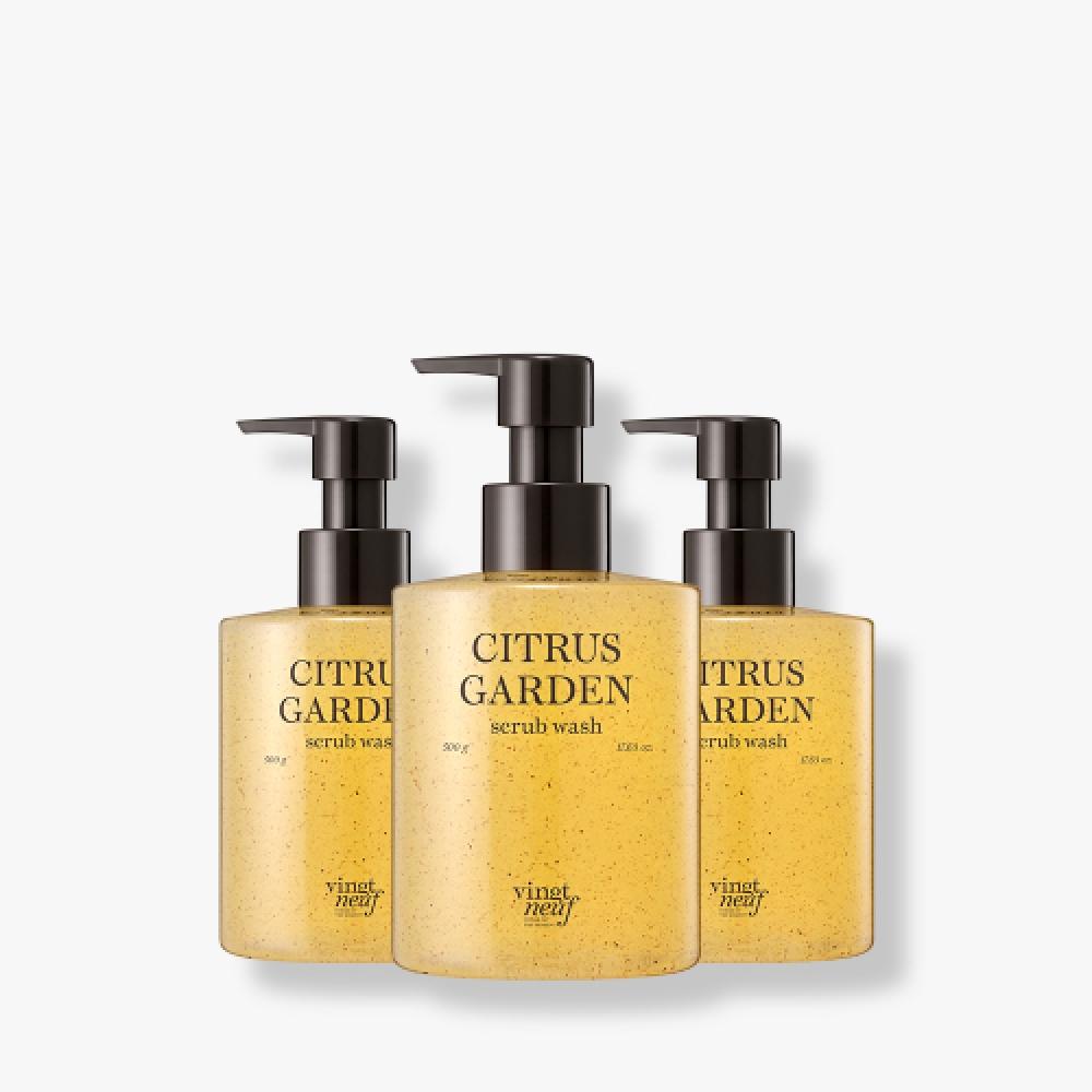 Vignt Neuf Saint Honore [vanneph Saint Honore] Perfume Scrub Body Wash Citrus Garden 3 NONE