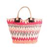 Sac Cabas - Scooter - MS2O033P10 - Azteque Rouge - 100% Coton - Poche zippée