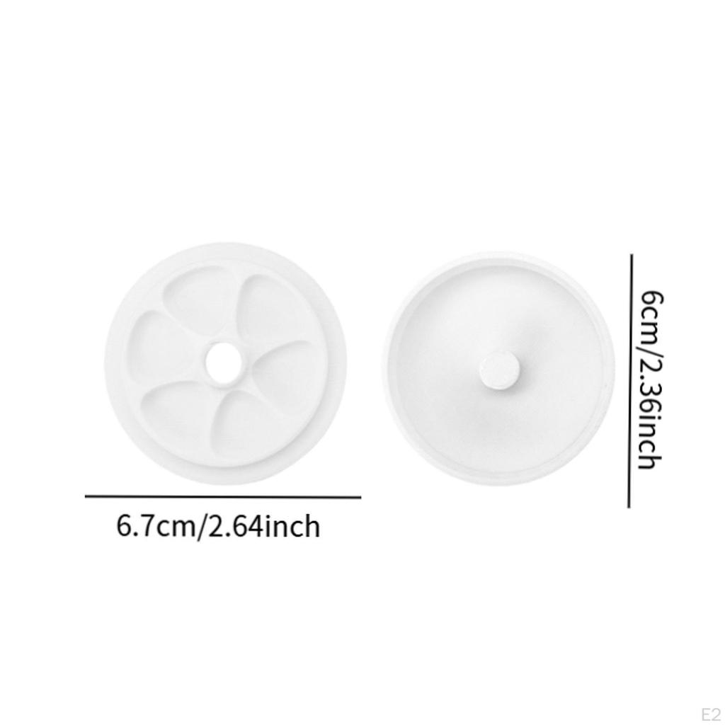 Paint Palette Tray Screw Lid Versatile Painting Supplies Multi-compartment Compact Watercolor