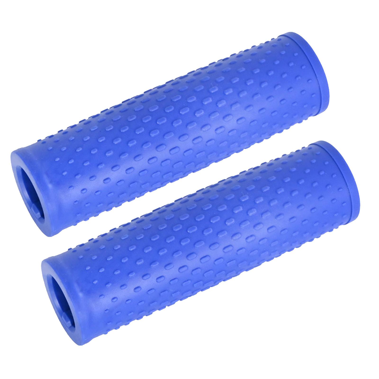 

NonSlip Scooter Handlebar Grip Cover Electric Scooter Rubber Handlebar Grip Handle Cover Skateboard Cycling Part синій