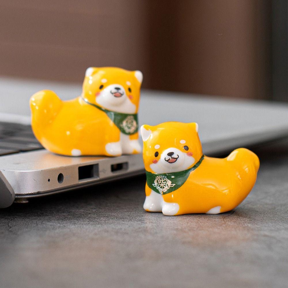 Dog Shape Chopstick Rest Cartoon Spoon Rack Holder Practical Table Decor  Decor