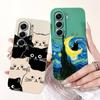 For Tecno Camon 40 Pro 5G Case CM7 Cute Cat Panda Fashion Flowers Love Back Cover For Camon 40 Pro 5G Tecno Phone Case Silicone
