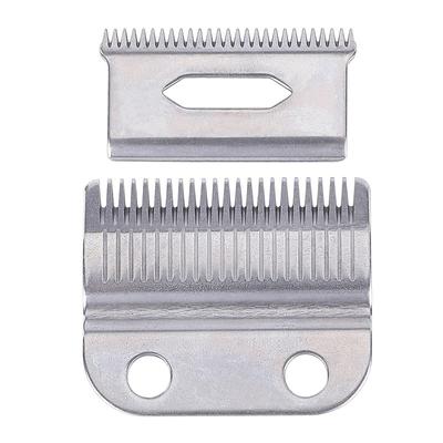 2Pcs Professional Clippers Blades Replacement Precision 2 Holes Adjustable Hair Trimmer Parts Stainless Steel