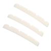 Guitar Bass Nut 42mm Guitar String Nut Guitar Nut Bone Slotted Top Nut Replacements for 4 Strings Musical Instruments