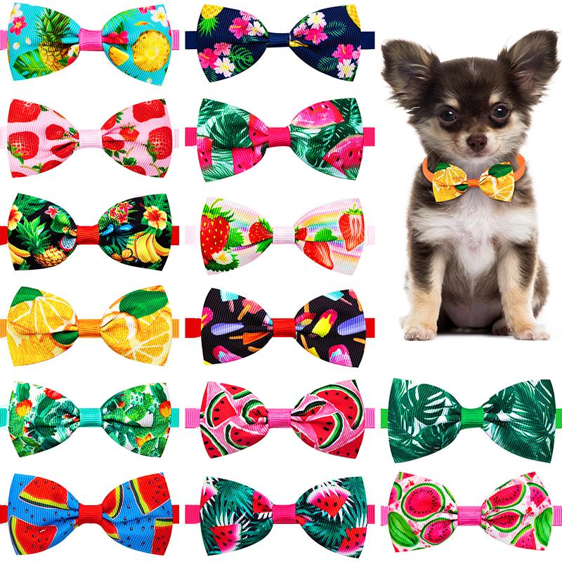 50/100pcs Small Dog Accessories Dog Bowtie Dog Bows Small Dog Hair Accessories Dog Neckties Dogs Grooming For Small Dogs