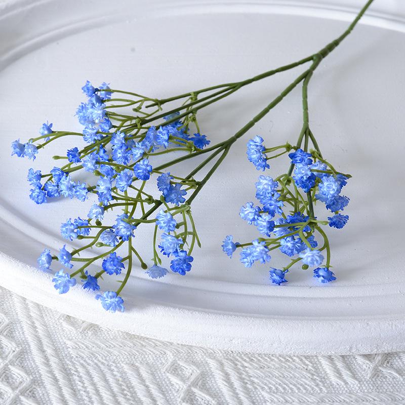 Künstlicher Schleierkraut-Strauß für Hochzeitsdekoration - Weicher Gummi Einzelstiel