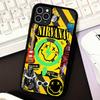 Rock Classic N-Nirvana Band Magnetic Wireless Phone Case For IPhone 17 16 15 14 13 12 11 Pro Max For Magsafe Cover