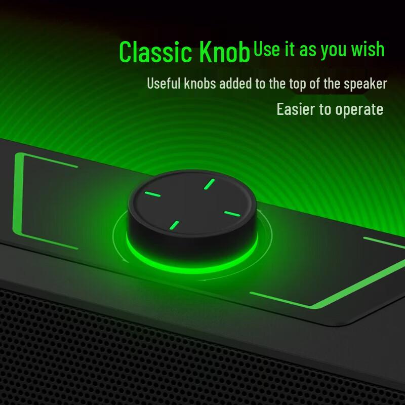 Newmine V1 Wired & Bluetooth Computer Speaker CN Plug (adapter Included)