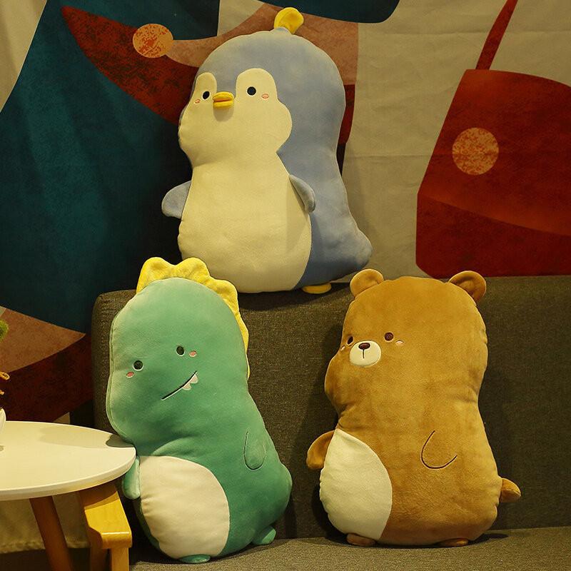 Dinosaur Rabbit Cute Bear Plush Toy Cartoon Girls Children Festive Gift Dolls