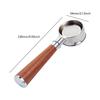 Multifuntional 54mm Bottomless Espresso Machine Handle Stainless Steel Texture Suitable for Home and Professional Use