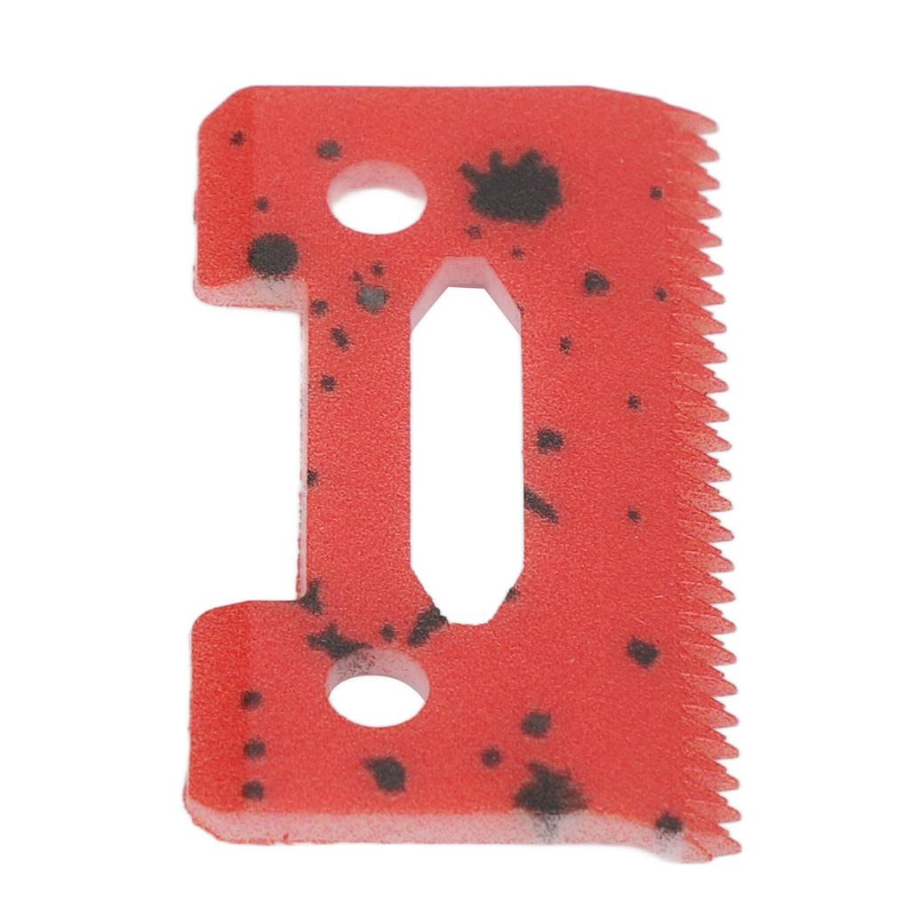 Ceramic Hair Clipper Cutter Blade 49pcs Incisive Teeth Replacement Hair Trimmer Cutter Blade Red