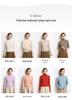 Women's High Neck Cashmere Sweater - Loose Fit, Pure Color, Thickened for Autumn/Winter
