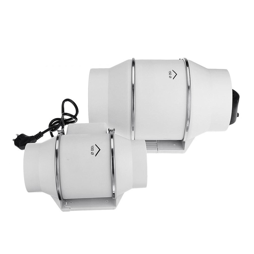 4/6/8 Inch Industrial Exhaust Fan Kitchen Toilet Ventilation Duct Fan Mute and Powerful Extractor Fans Window Ventilation Fan