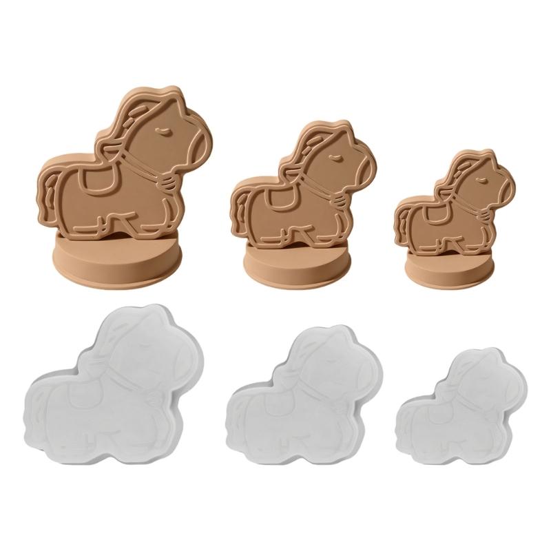 Silicone Horse Figure Mould For Artistic Candle Making And Resin Casting Projects In Multiple Size 1