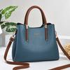 Women's Bag Large Capacity Handbag Women's Bag New Style Ladies Bag Textured Shoulder Large Bag